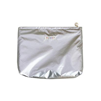 Shiny Square Clutch Storage Pouch