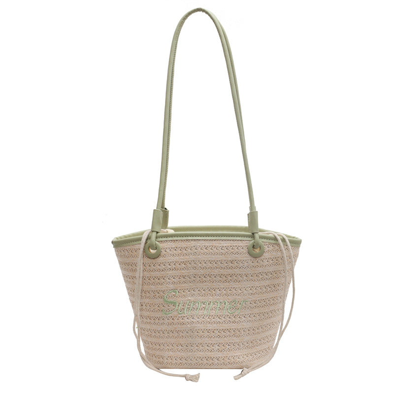 Summer Woven Shoulder Bag