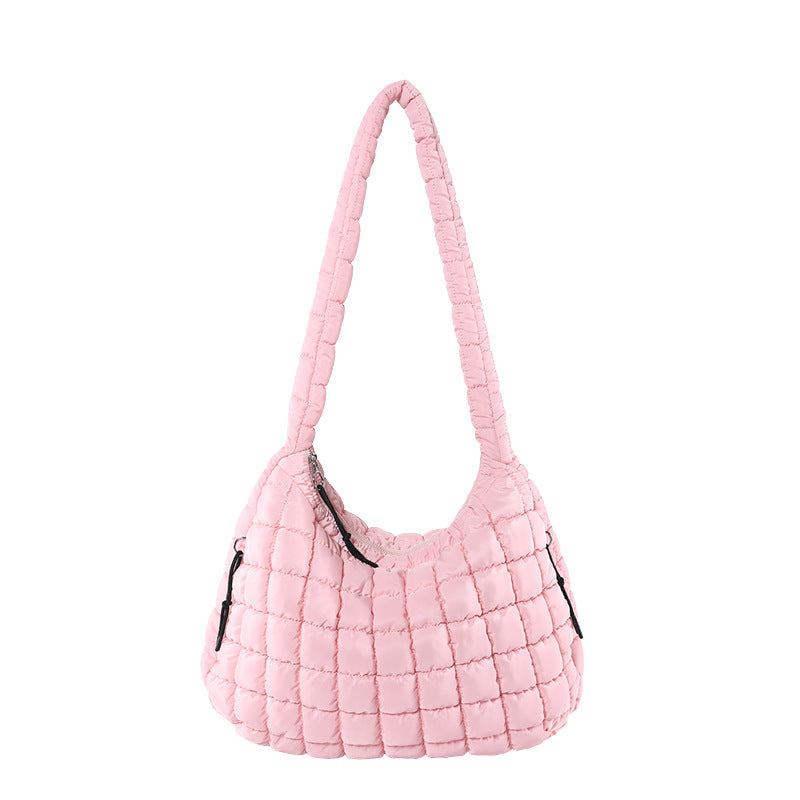 Cloud Bubble Cotton-padded Crossbody Bag