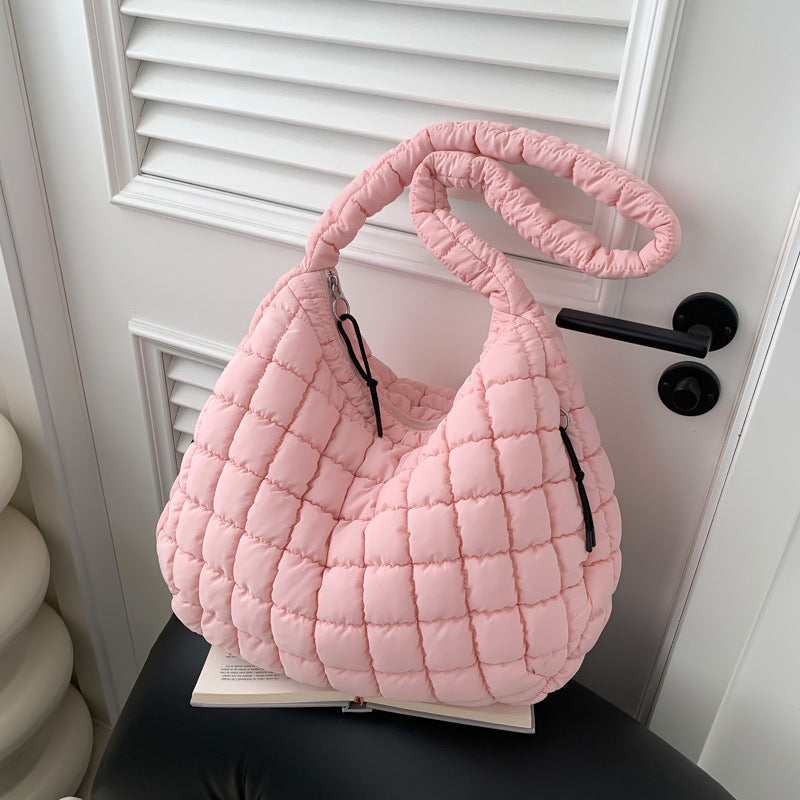 Cloud Bubble Cotton-padded Crossbody Bag