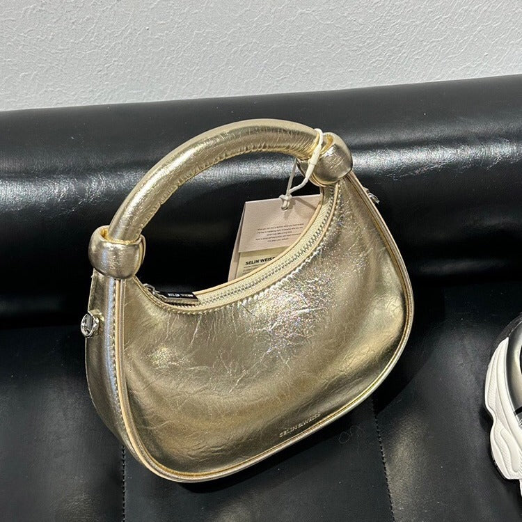 Shiny Portable Shoulder Messenger Bag