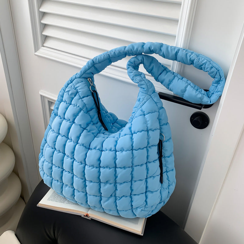 Cloud Bubble Cotton-padded Crossbody Bag