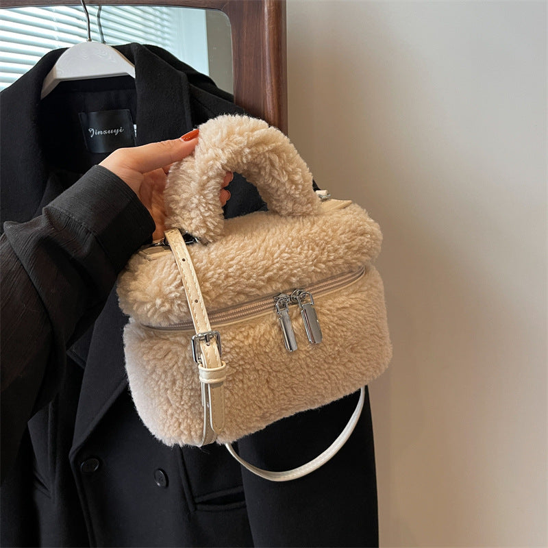 Lamb Wool Handbag