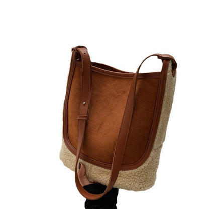 Plush Shoulder Crossbody Bag