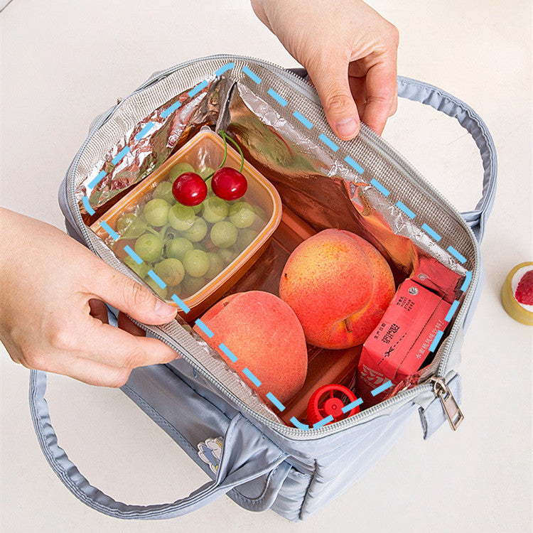 Large-capacity Picnic Insulated Student Lunch Bag