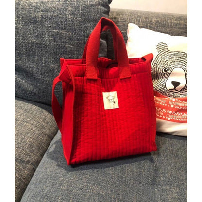 Soft Cotton Tote Shoulder Bag