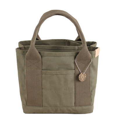 Canvas Multi Pocket Tote Bag