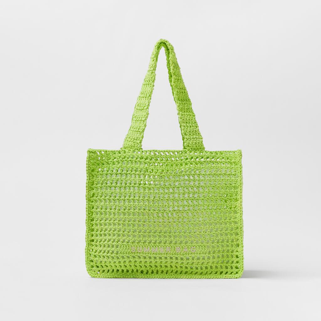 Hollow Crochet Straw Summer Beach Bag