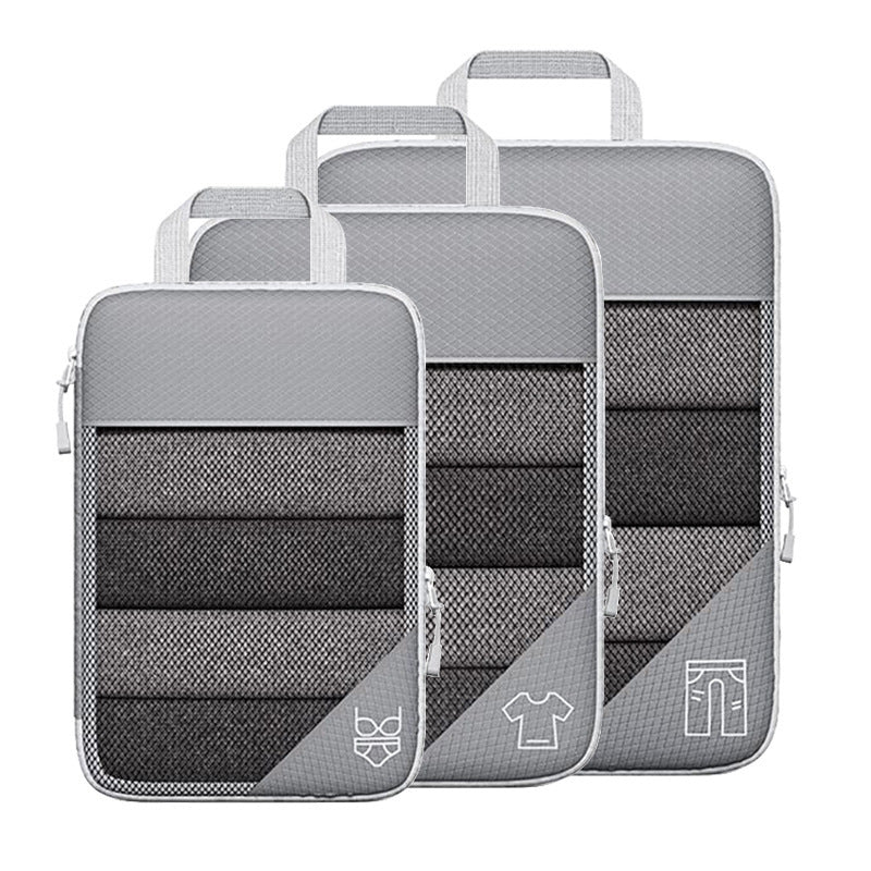 Compression Mesh Travel Storage Bag Set