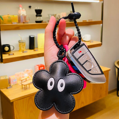 Creative Cartoon Leather Pendant