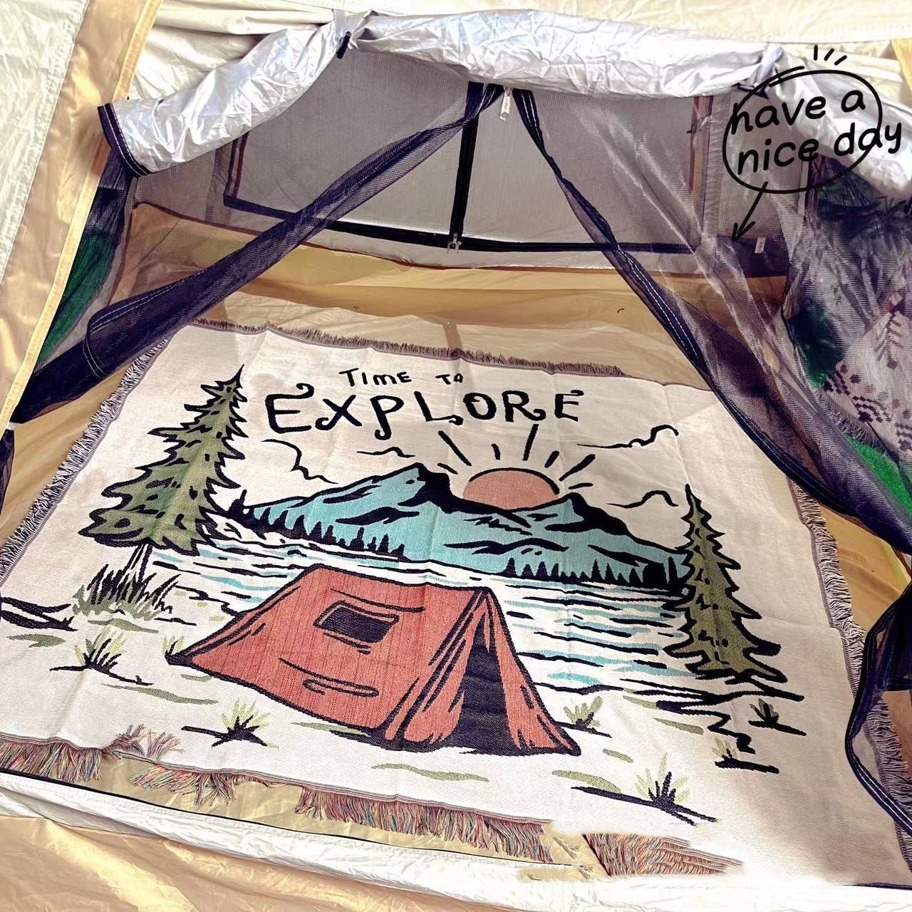 Camping Leisure Travel Picnic Blanket