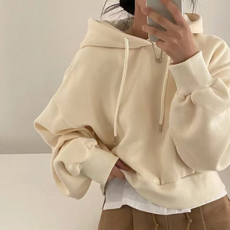 Hooded Sweater Loose All-matching