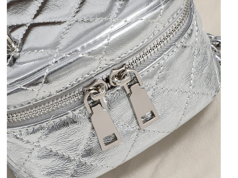 Silver Mini Bag