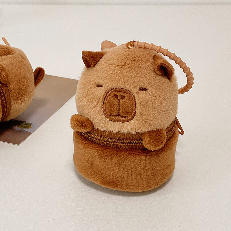 Capybara Coin Purse Earphone Bag