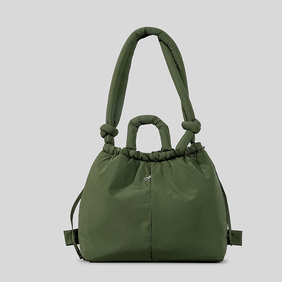 Nylon Down Crossbody Bag