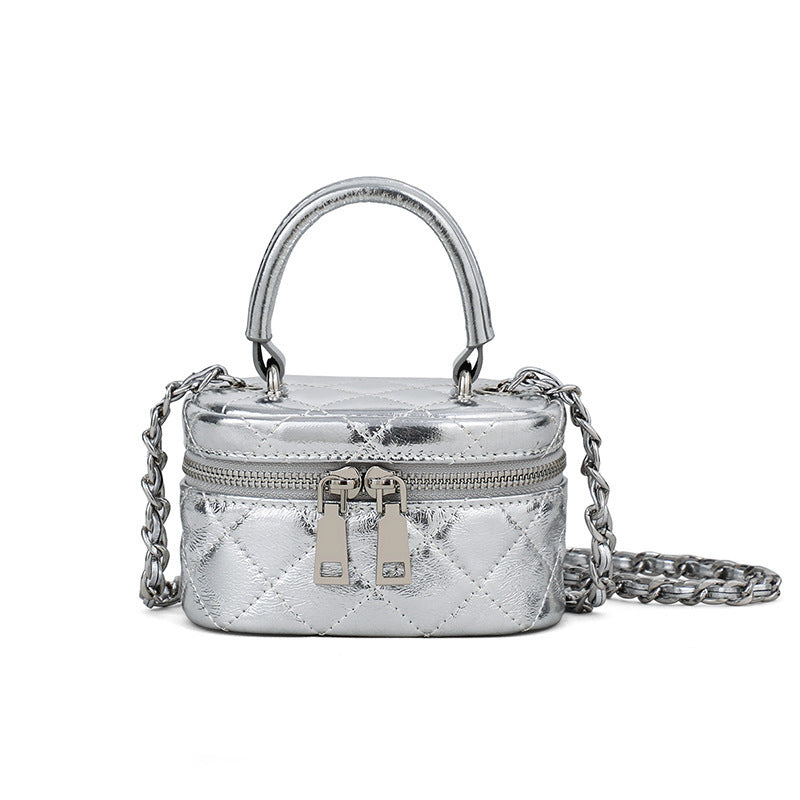 Silver Mini Bag