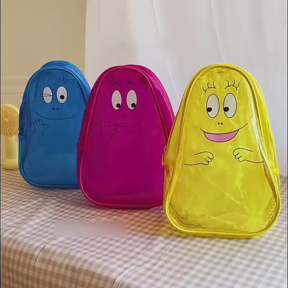 Children's Backpack Pvc Jelly Bag