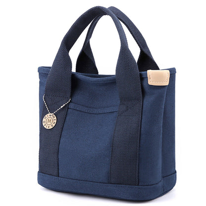 Canvas Multi Pocket Tote Bag